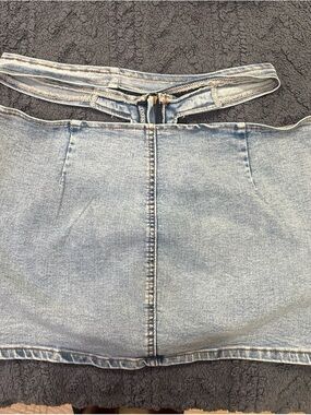 Denim skirt